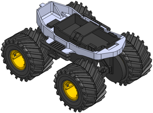 TAMIYA迷你四轮驱动遥控模型车缩略图